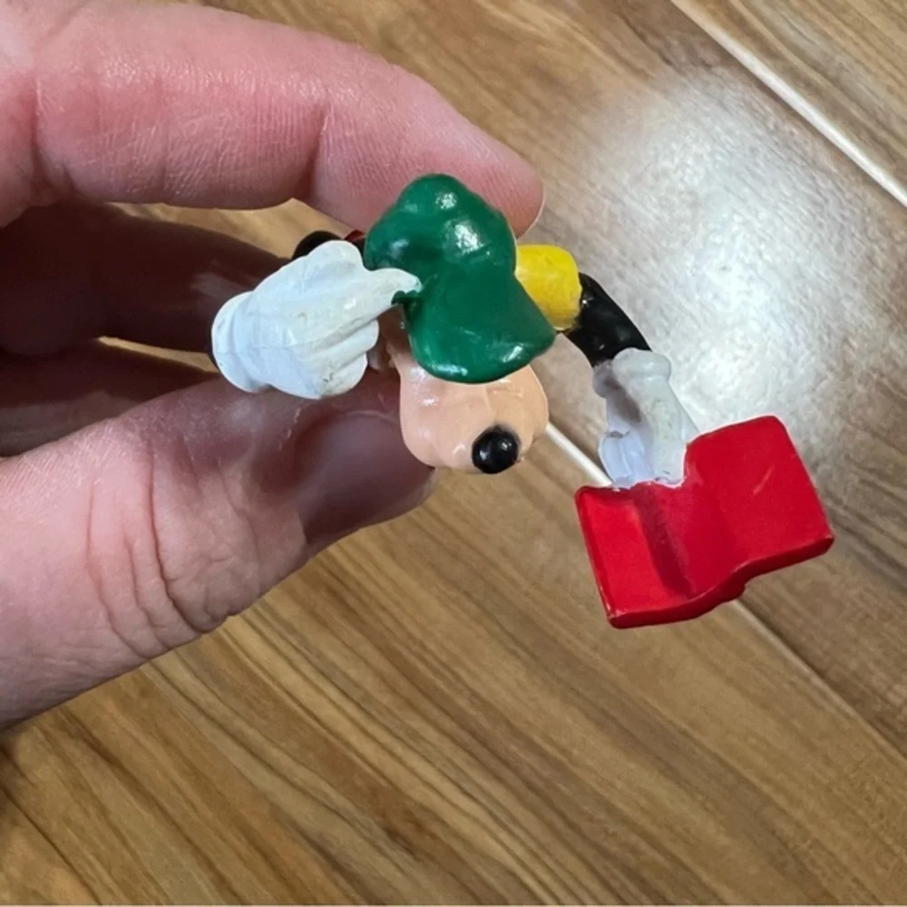 Vtg Goofy Tourist PVC Mini Figure‎ Disneyworld Disneyland Disney Travel Vacation